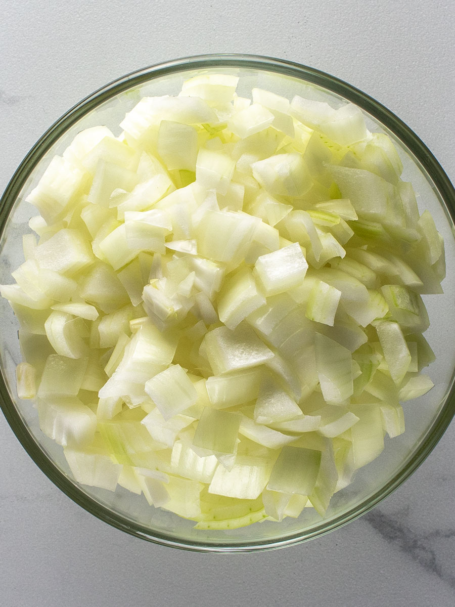 Chopped Fresh Onion