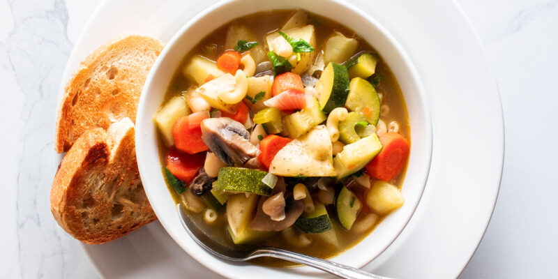 Minestrone Soup Recipe by Gino D'Acampo