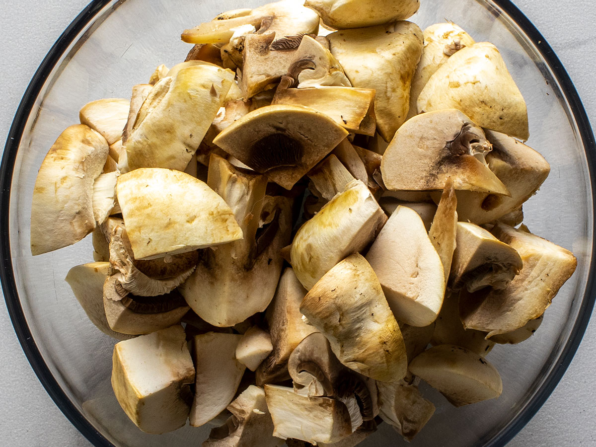 White Button Mushrooms